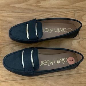 calvin klein leonie moccasin loafer